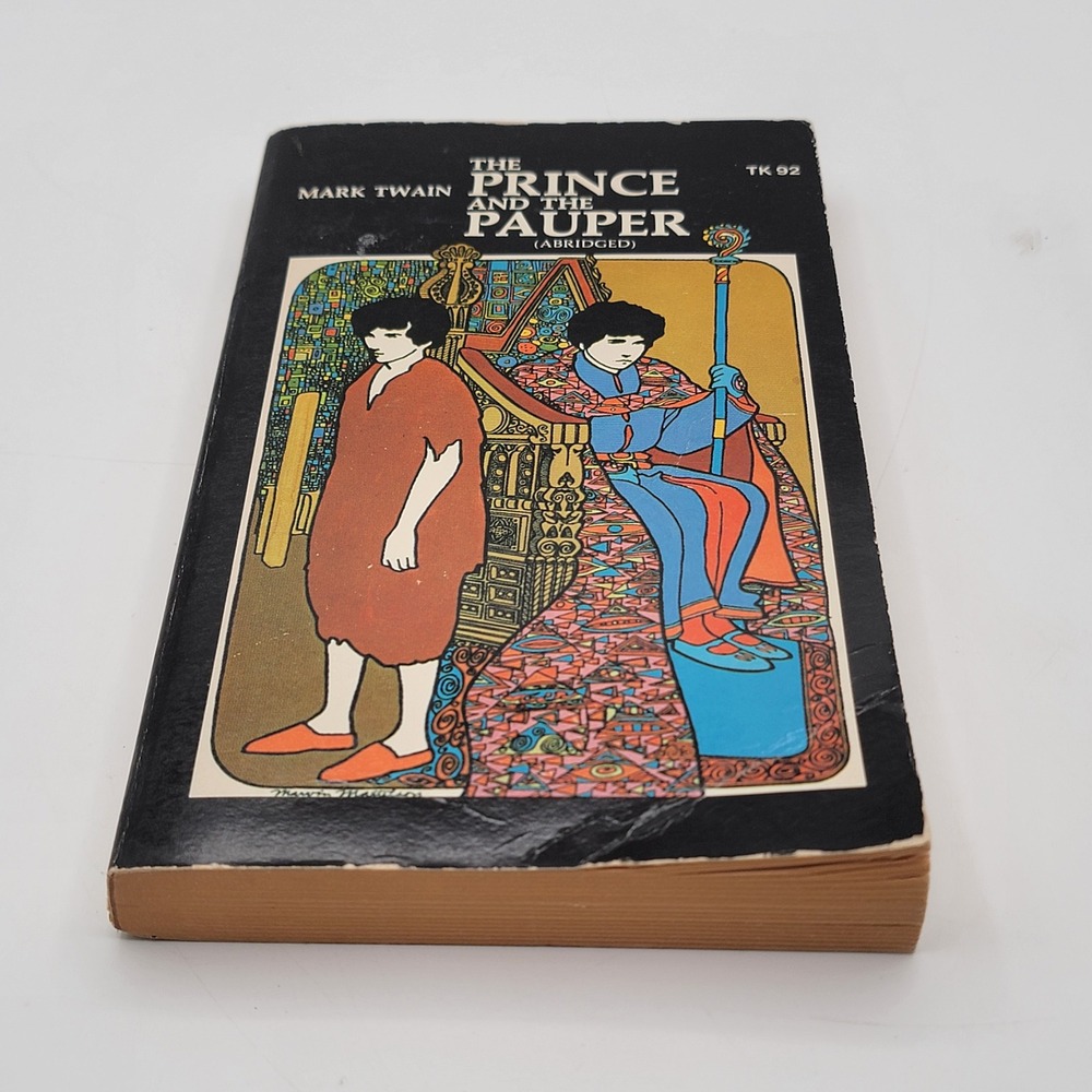 Mark Twain The Prince and the Pauper Paperback Abridged Scholastic TK 92 Fair